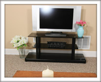 85 Tompkins #2 Living Room with Flatscreen TV
